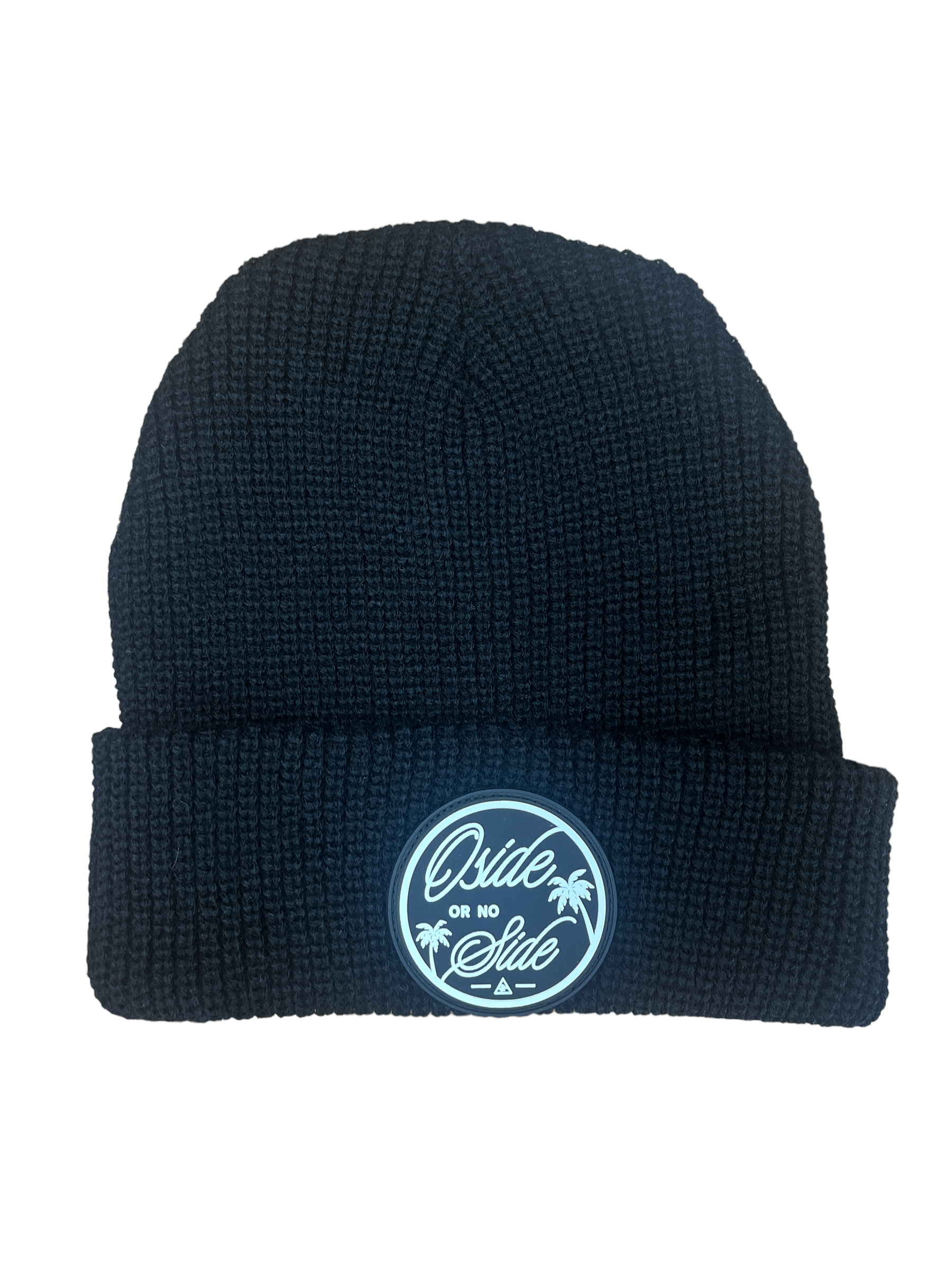 Oside Or No Side Patch Beanie (Black)