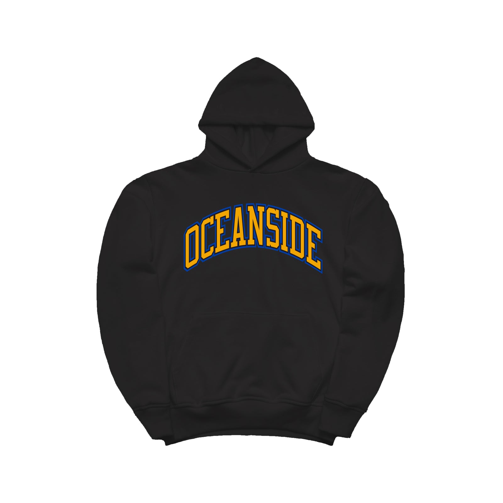 Oceanside Chargers Inspo Hoodie (Black)