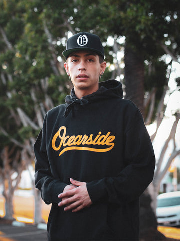 The Classic Hoodie Black (GOLD)