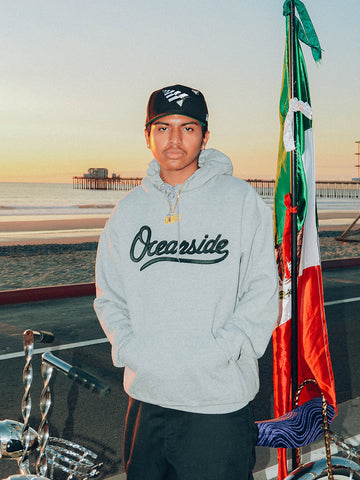 OSIDE or NO SIDE Hoodie (Military Green)