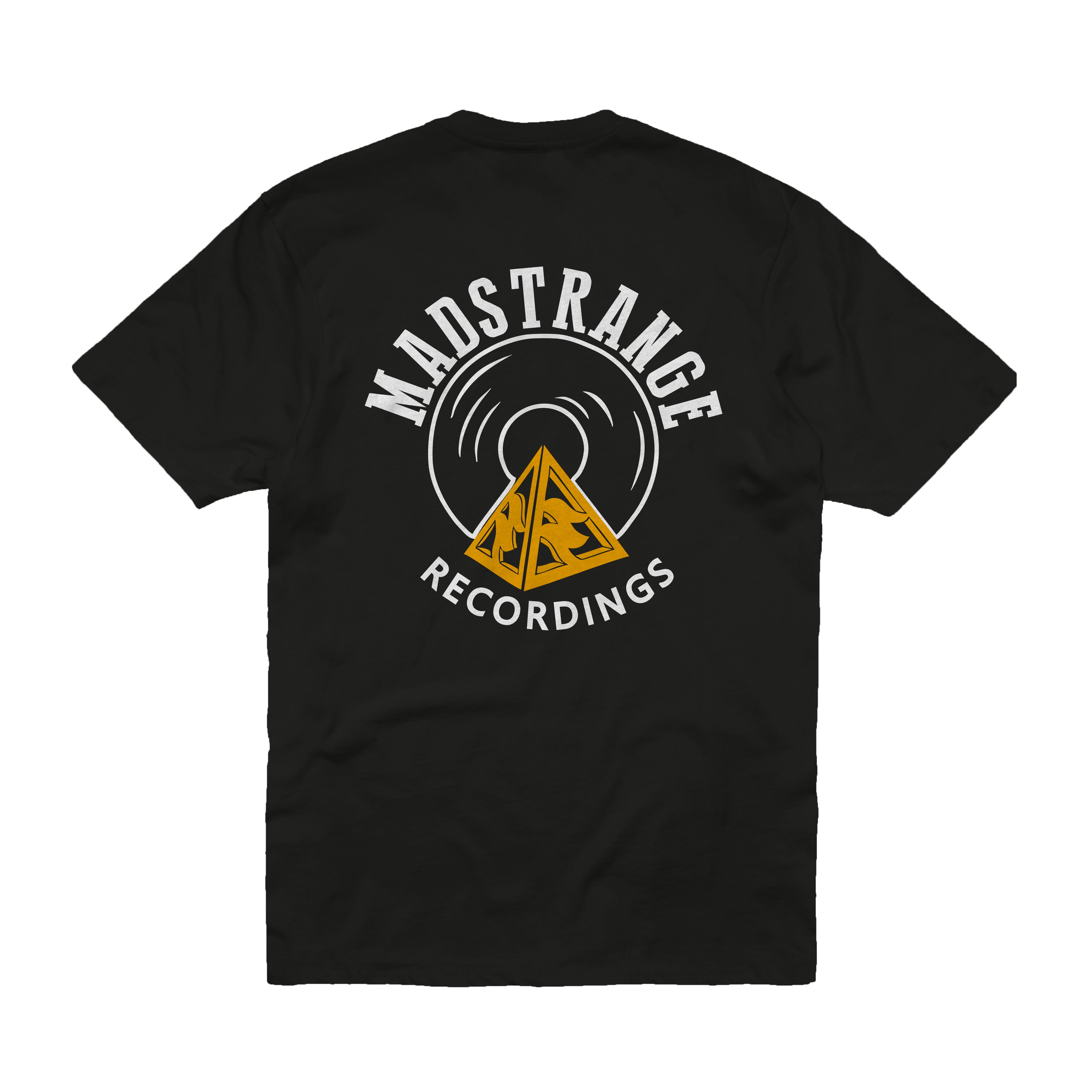 MadStrange Recordings T-Shirt (Black)