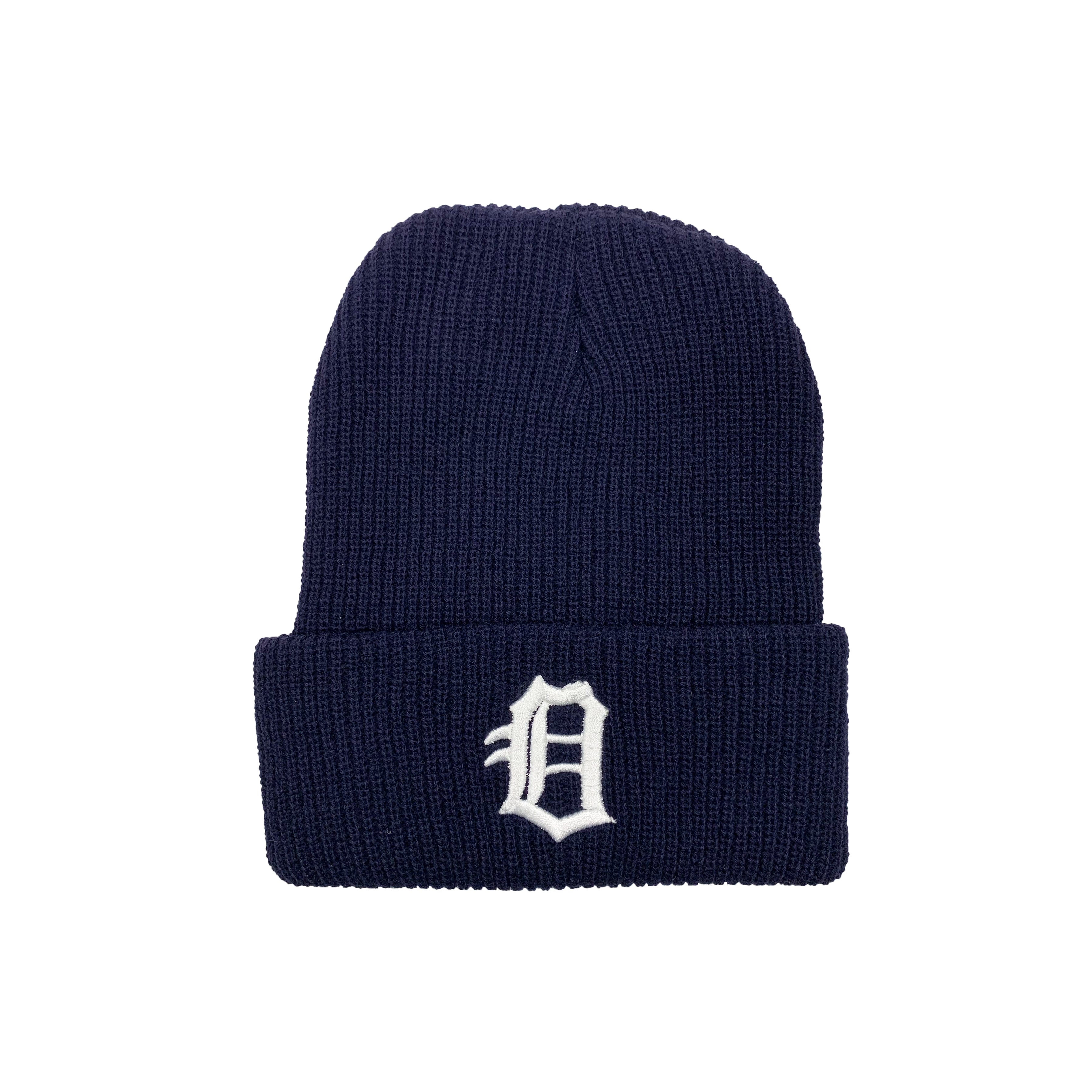 King O Knitted Beanie (Navy)