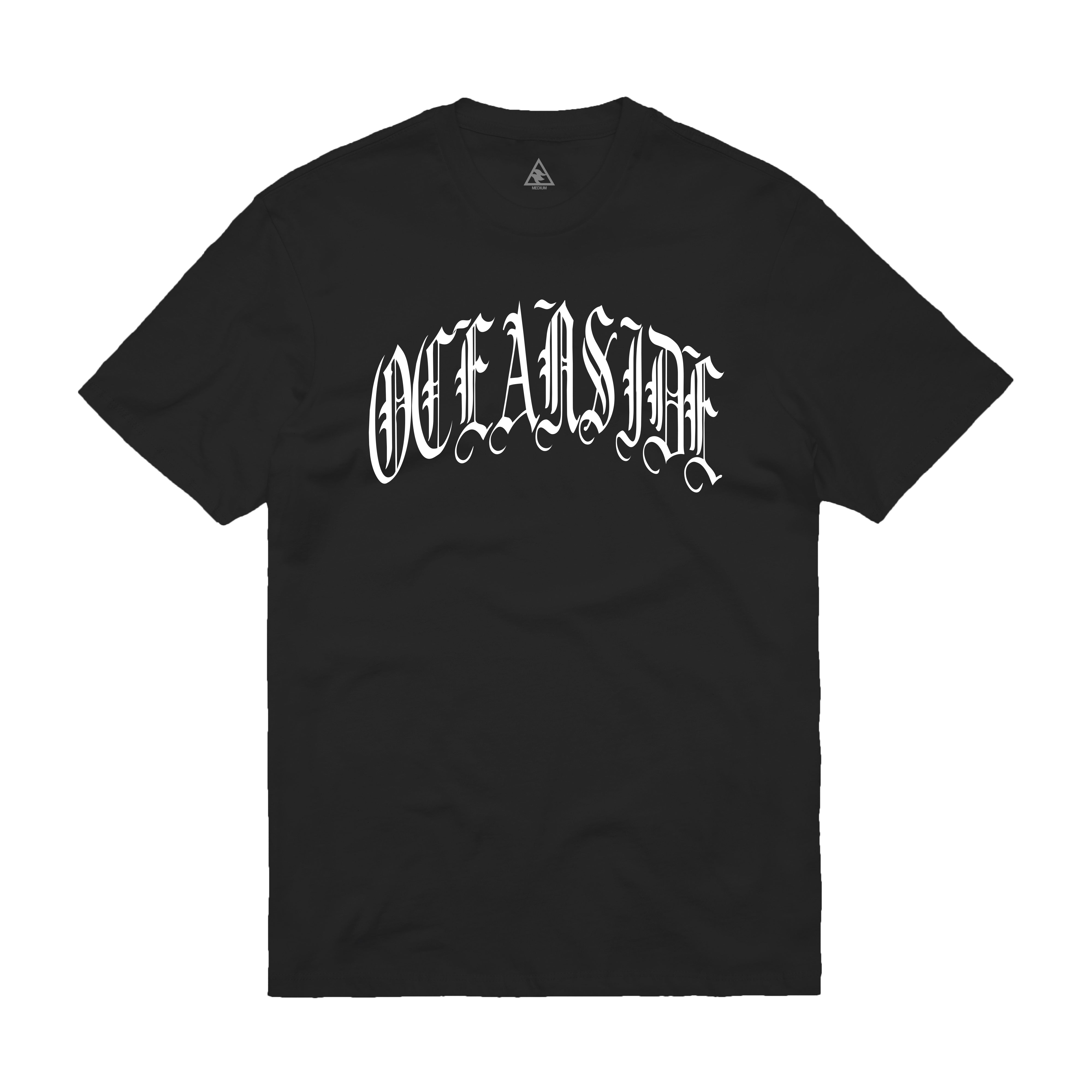 Oe Curved T-Shirt (Black)