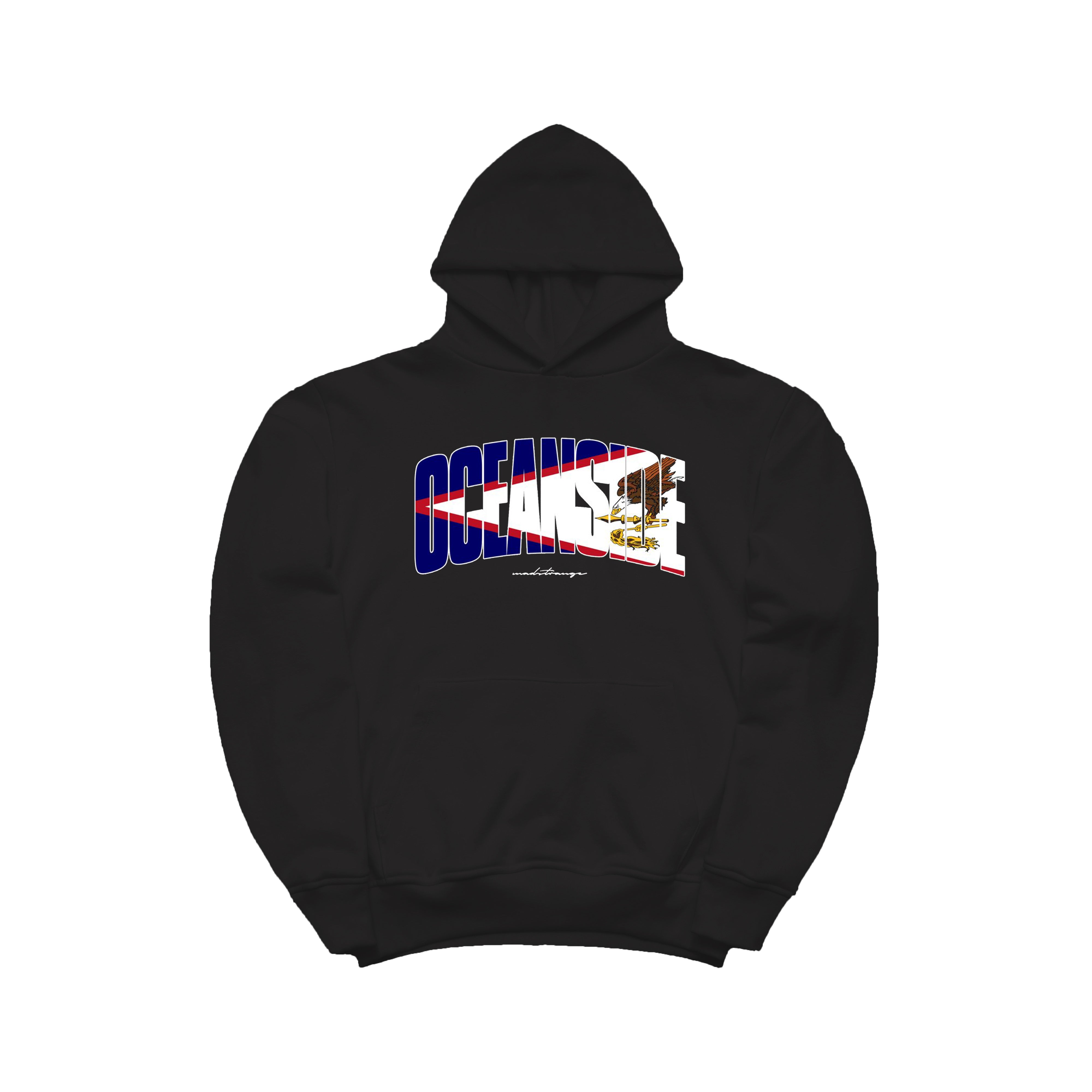 American Samoa Oceanside Hoodie (Black)