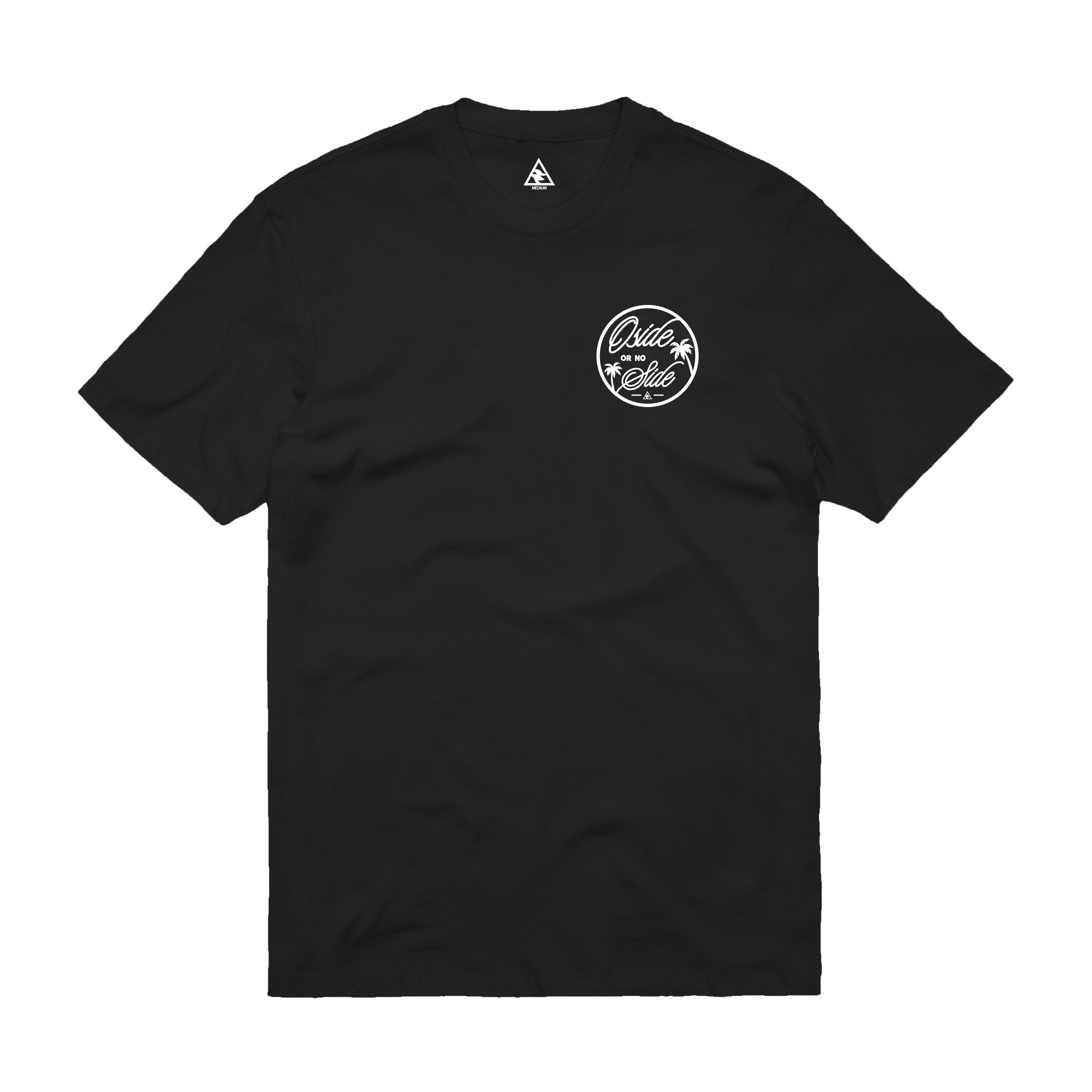 Oside or no Side Circle (Black) T-Shirt