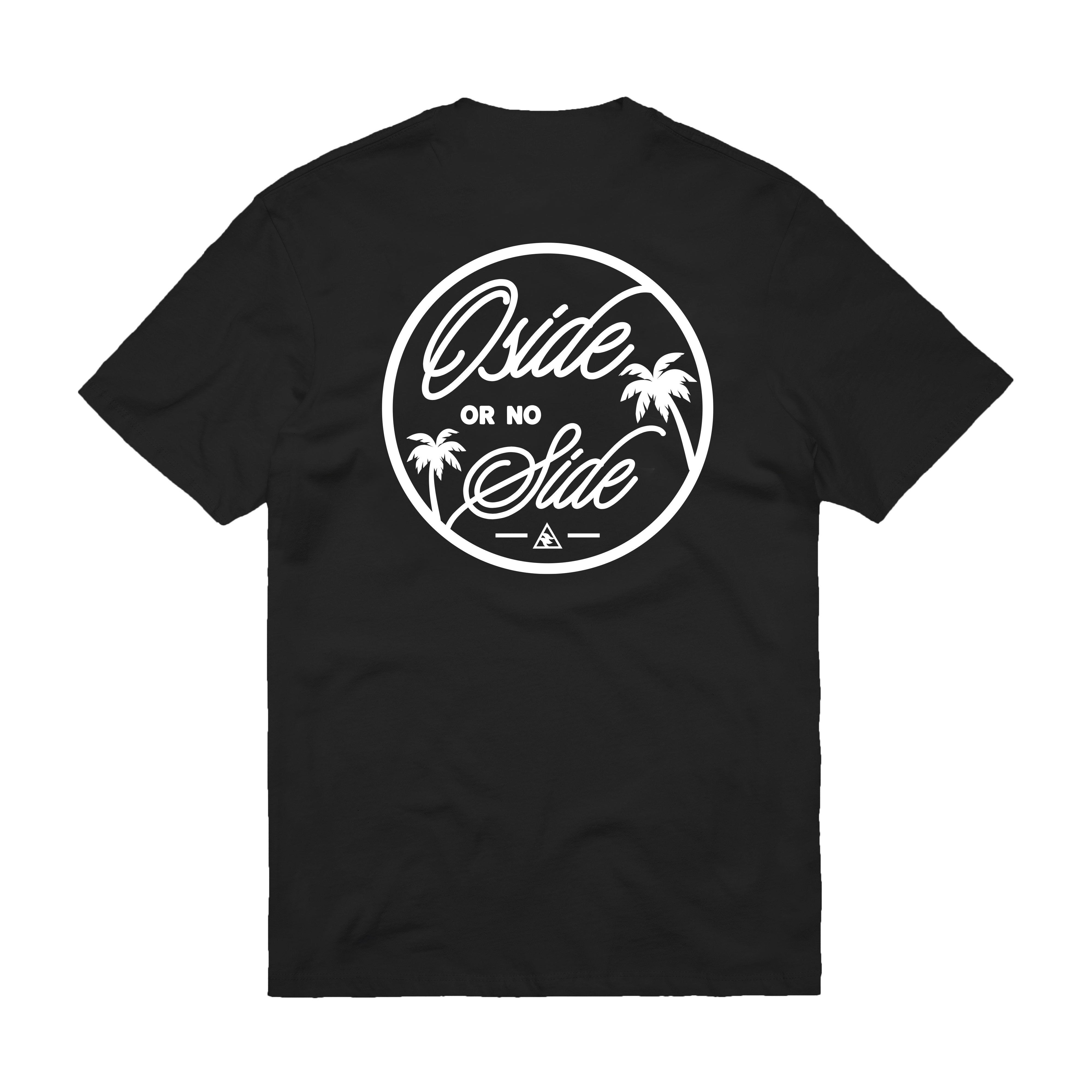 Oside or no Side Circle (Black) T-Shirt