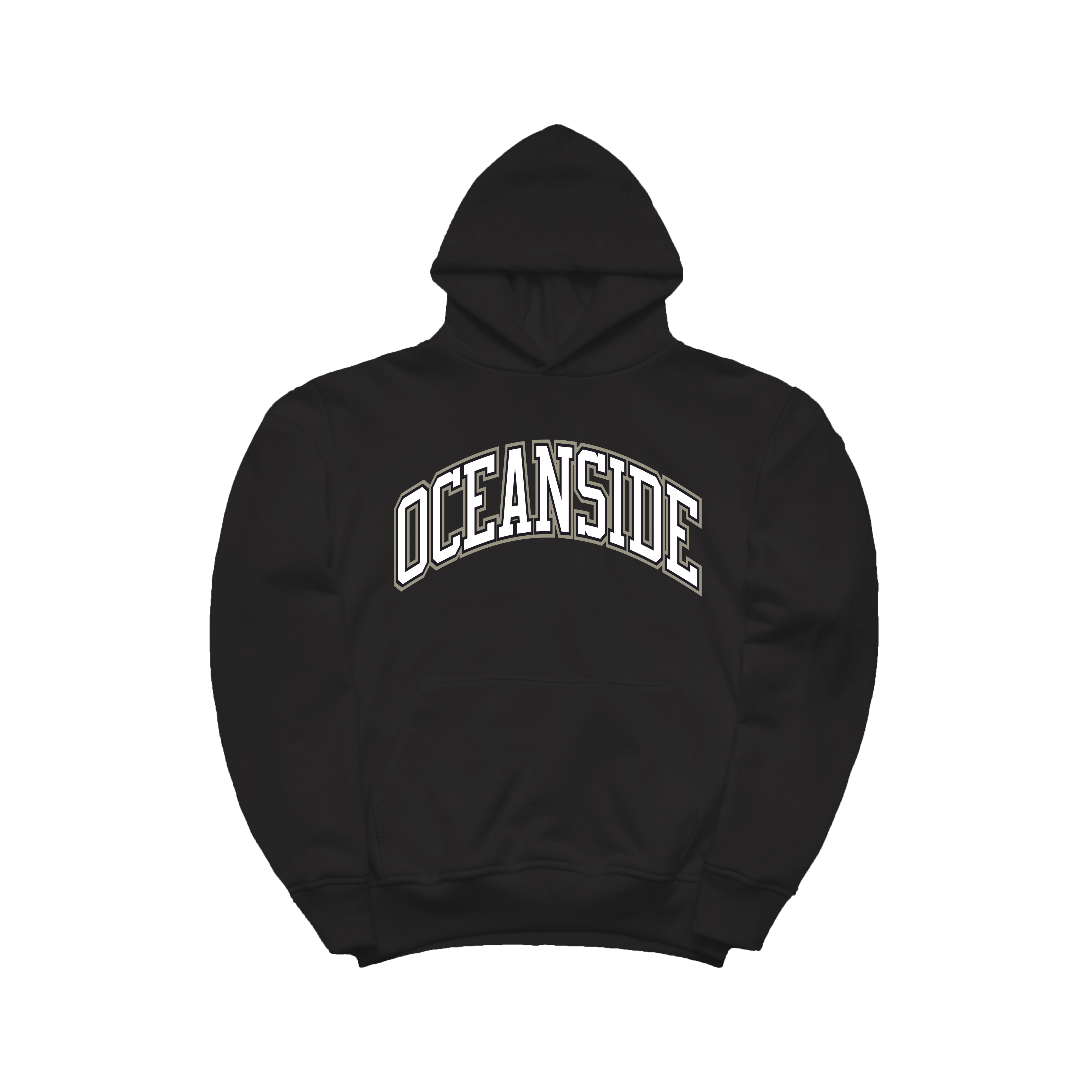 Oceanside Raiders Inspo Hoodie (Black)