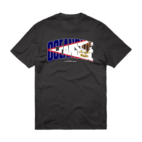 Wyoming Oceanside T-Shirt (Black)