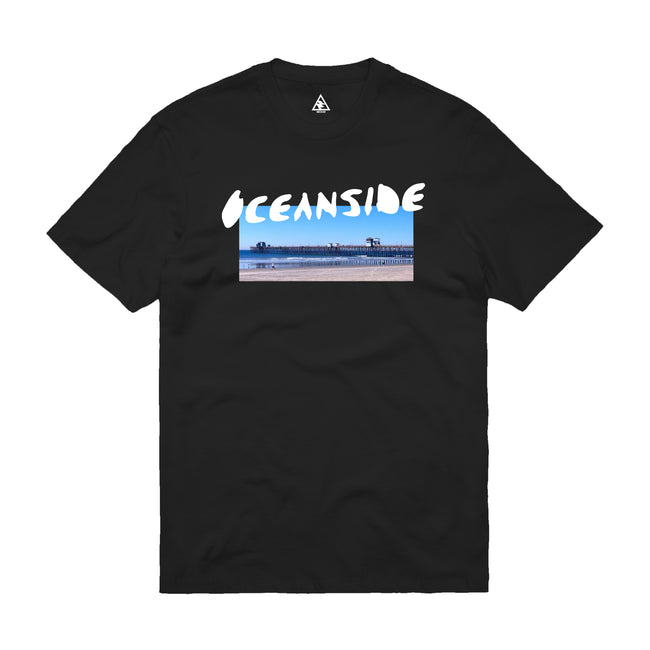 Wyoming Oceanside T-Shirt (Black)