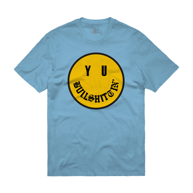 Y U Bullshittin' T-Shirt (Cool Blue)